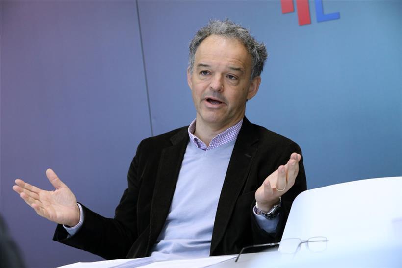 Michel Reckinger, der Präsident der „Union des entreprises luxembourgeoises“ (UEL), äußerte sich am Dienstagmorgen zum Koalitionsvertrag der neuen Regierung
