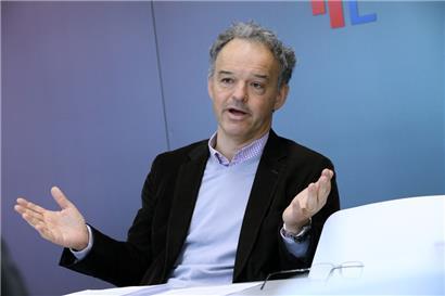 Michel Reckinger, der Präsident der „Union des entreprises luxembourgeoises“ (UEL), äußerte sich am Dienstagmorgen zum Koalitionsvertrag der neuen Regierung
