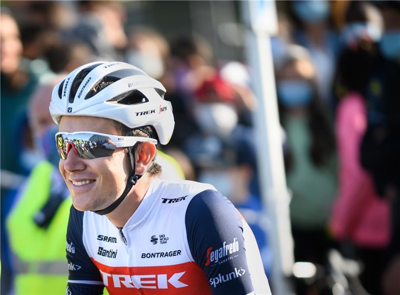 Michel Ries (Trek-Segafredo) hat großes Potenzial – der 23-Jährige muss sich aber in Ruhe weiterentwickeln
