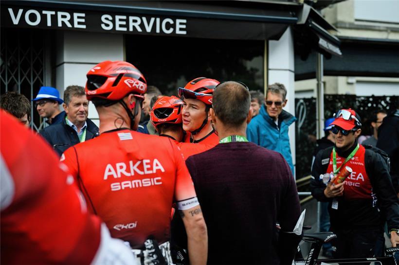 Michel Ries fährt dieses Jahr seine zweite Saison für das bretonische Team Arkéa Samsic
