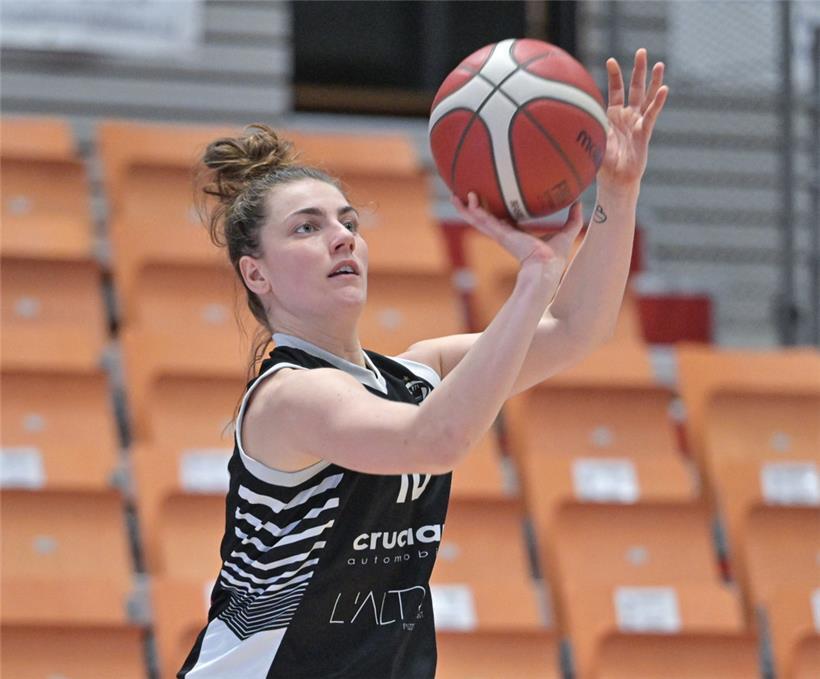 Michelle Dittgen war am letzten Wochenende die beste luxemburgische Scorerin des T71 
