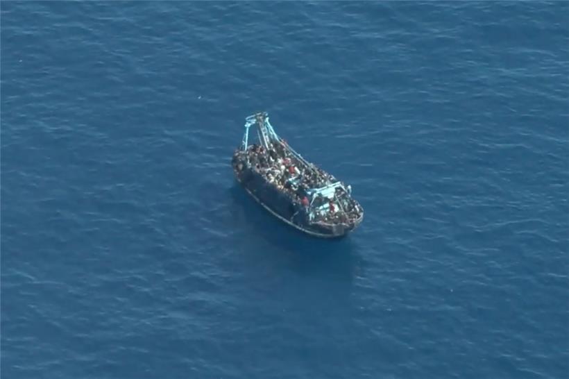 Migranten auf der Mittelmeerroute
