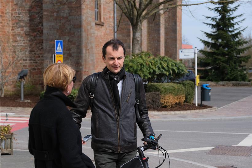 Mike Poiré (42) ist seit 2017 Bürgermeister der Gemeinde Mertzig. Der Jurist arb...