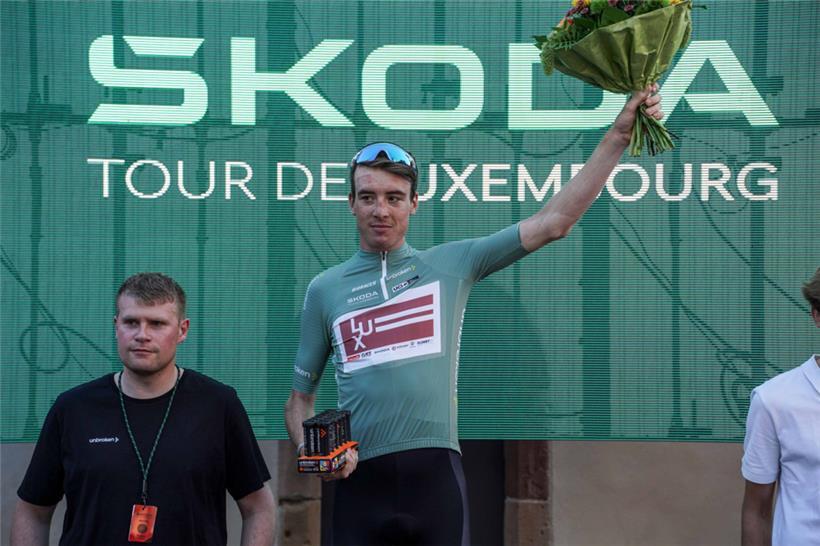 Mil Morang blieb auch nach der Königsetappe im Trikot des besten Bergfahrers
