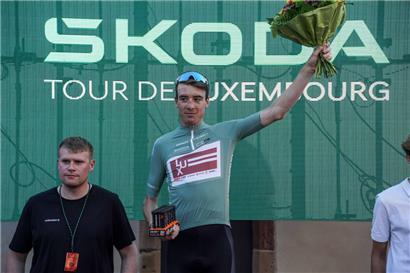 Mil Morang blieb auch nach der Königsetappe im Trikot des besten Bergfahrers
