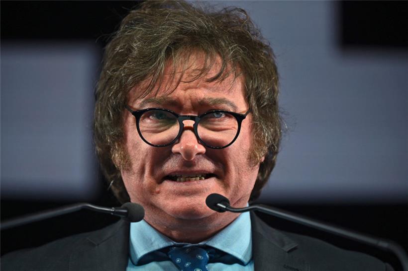 Milei im Wahlkampfmodus