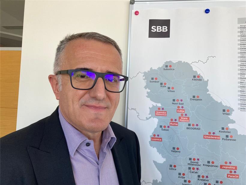 Milija Zekovic, Vorstandschef des Kabelnetzbetreibers SBB: „Für uns gibt es keinen freien Markt. Die komplette Staatsmaschinerie steht gegen uns.“
