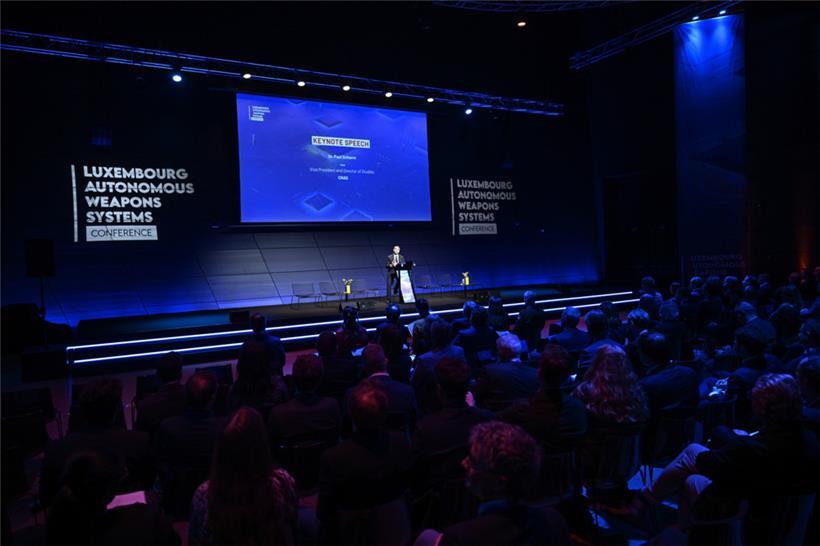 Militär, Akademiker, Experten und Friedensaktivisten haben am Dienstag und Mittwoch über autonome Waffensysteme diskutiert
