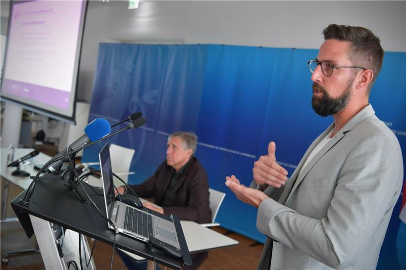 Minister François Bausch und Sam Jacoby präsentierten das Projekt
