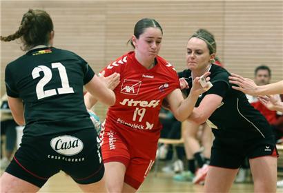 Mirela Kozar (19) war am Samstag mit acht Treffern die beste Schützin der Partie
