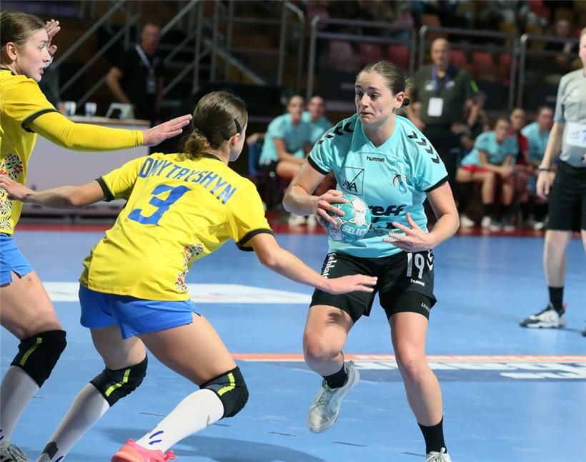 Mirela Kozar war im Rückspiel mit drei Treffern beste Luxemburger Schützin
