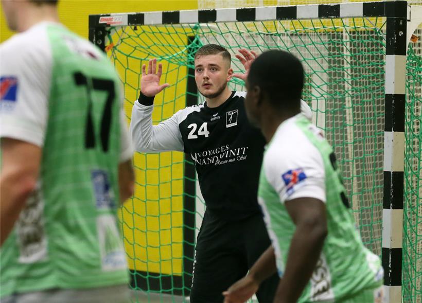 Mit 16 Paraden der Garant des Berchemer Erfolgs: Schlussmann Scott Meyers
