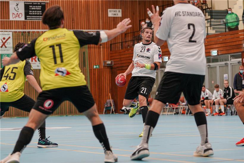 Mit 23:27 musste sich Schifflingen am Wochenende gegen den HC Standard geschlagen geben
