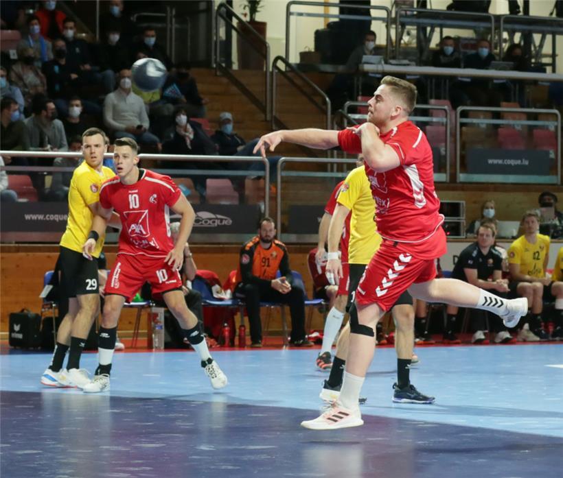 Mit 8 Treffern war Raphael Guden Luxemburgs bester Schütze
