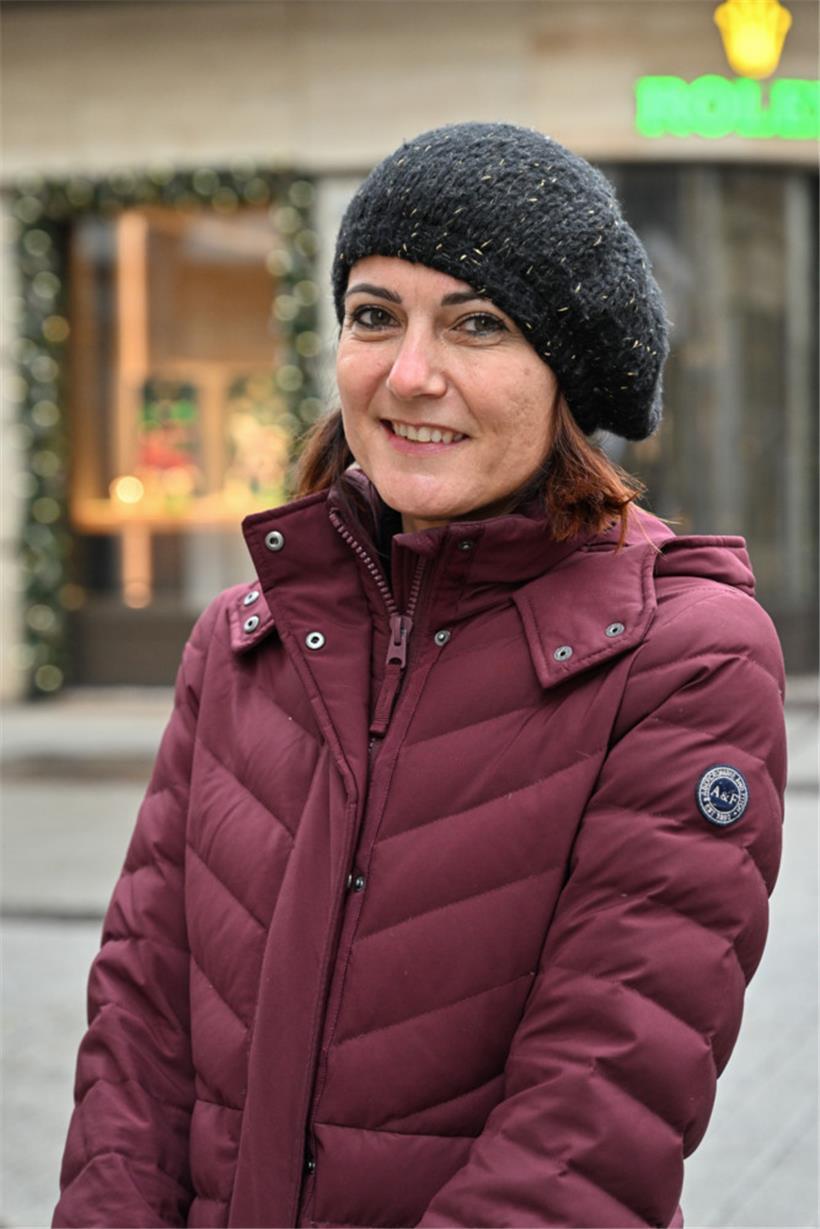 Mit Leckereien aus Luxemburg geht es für Rossana Pollio für die Festtage nach Italien
