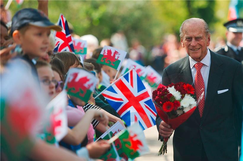 Mit Respekt und Dankbarkeit begegneten die Briten Prinz Philip in den letzten Jahren
