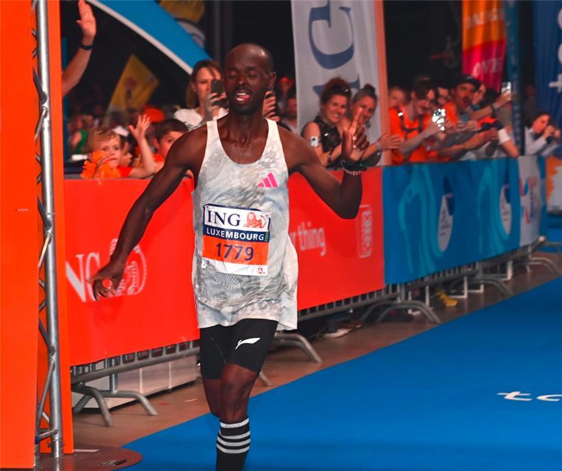 Mit Richard Ruto Marakwen kam der Sieger auch 2024 aus Kenia
