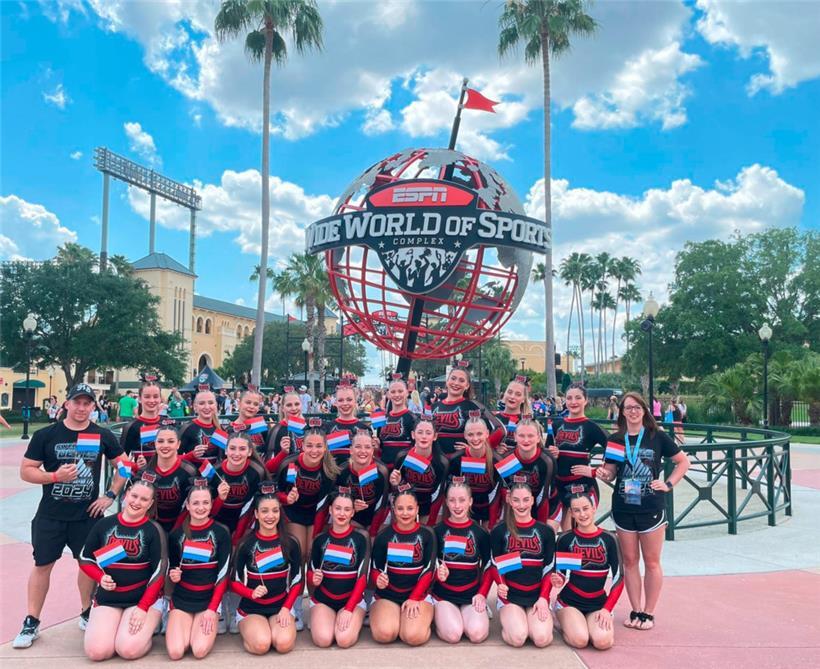 Mit WM-Platz zwei bringen sie das Cheerleading auf die Luxemburger Sport-Landkarte: die Sweet Devils aus Esch
