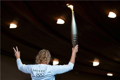 Mit dem Empfang der olympischen Flamme heute Mittag im Dreiländereck soll nicht nur der sportliche Geist, sondern auch der europäische unterstrichen werden
