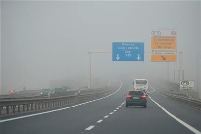 Mit dem Herbst wird es auf den Luxemburger Straßen wieder nebliger 
