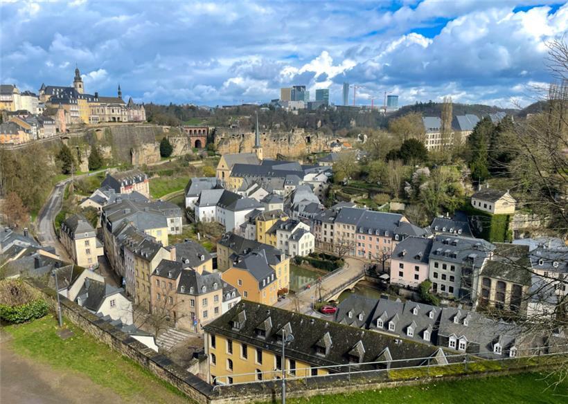 Mit dem interaktiven Tool kann man in die Geschichte von Luxemburg-Stadt eintauchen
