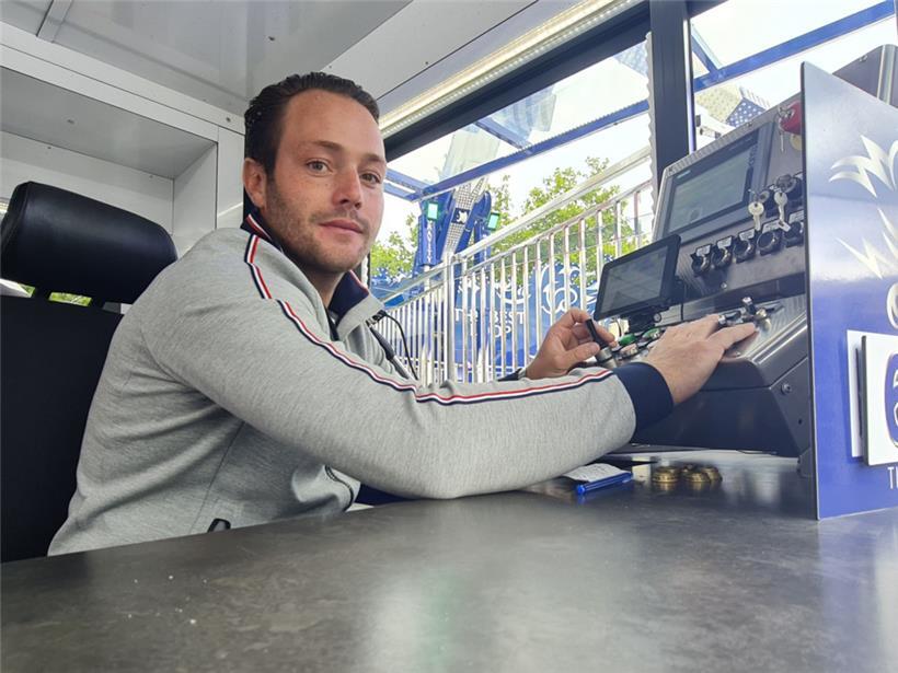 Mit der Teilnahme an der „Fouer“ erfüllt sich Lionel Jeru gerade einen Kindheitstraum
