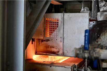Mit diesem Ofen hat die Herstellung von Flachglas in Luxemburg wieder eine Perspektive 
