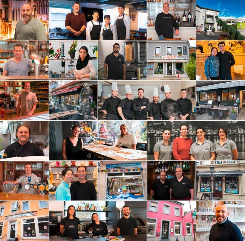 Mit einer Collage möchte die Stadt Düdelingen auf ihrer Facebookseite auf die Situation der Gastronomiebetreiber aufmerksam machen
