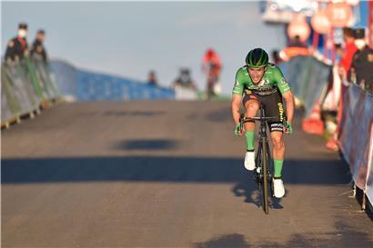 Mit einer späten Attacke sorgte Primoz Roglic auf dem Schlussanstieg für die Entscheidung
