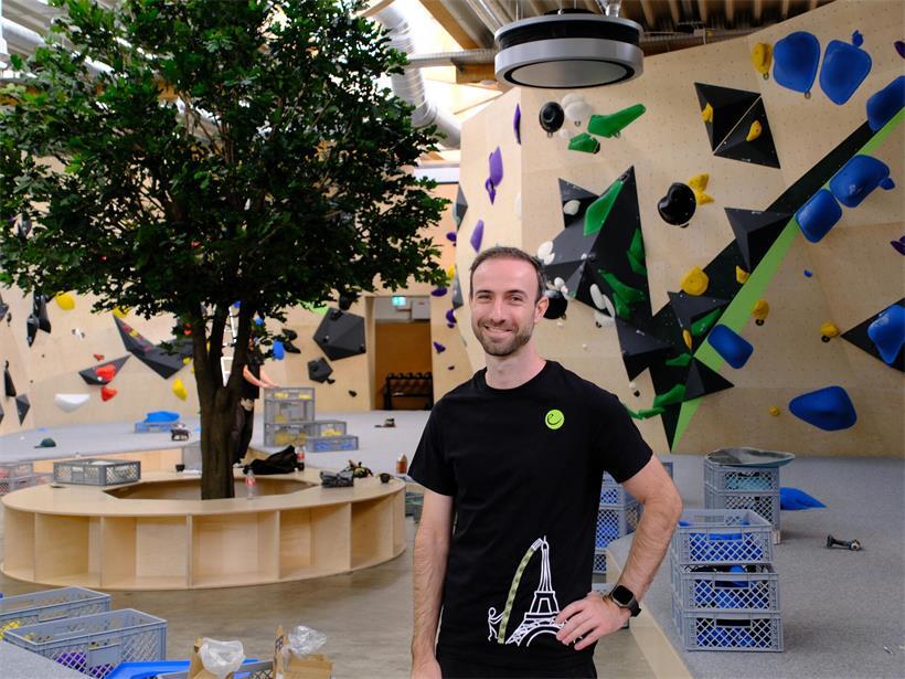 „Boulder Forest“ in Leudelingen: Neue Halle verbindet Klettern mit Outdoor-Gefühl Mitgründer Gilles will im „Boulder Forest“ modernes Bouldern mit einem starken Gemeinschaftsgefühl verbinden