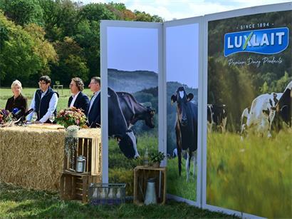 Mitte September wurde die Luxlait-Perspektive für die Prolek-Bauern bei einer Pressekonferenz verkündet