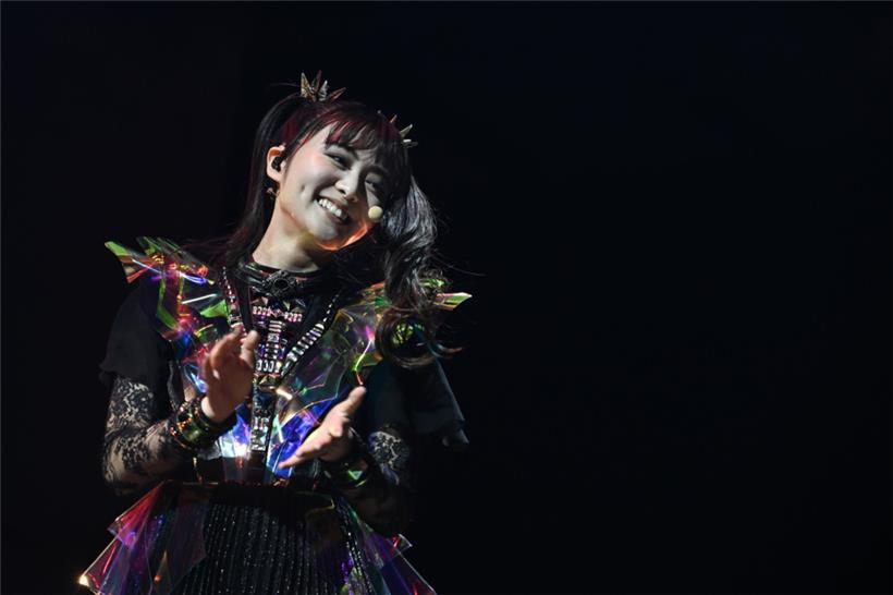 Moametal freute sich vor allem auf das leckere Essen in Luxemburg, verriet sie d...