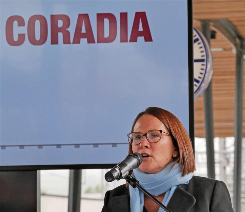 Mobilitätsministerin Yuriko Backes versprach weitere konsequente Investitionen i...