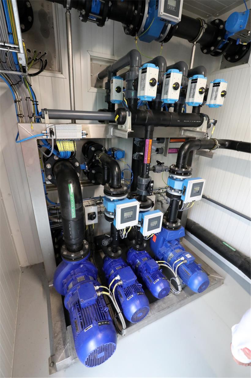 Moderne Technik kommt zum Einsatz