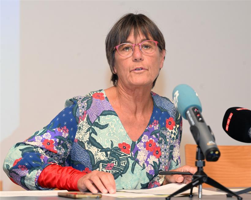 Monique Goldschmit, Präsidentin von ProVelo, hat die Ergebnisse der Umfrage am Freitagvormittag vorgestellt
