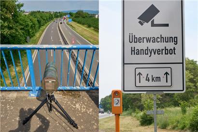 „Monocam“ im Einsatz: Auf der A60 bei Mainz erwischte der neue Blitzer 20 Verkehrsteilnehmer pro Stunde
