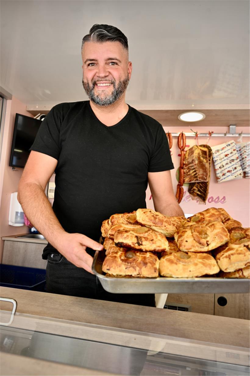 Muki zeigt die „Rieslingspaschtéit“
