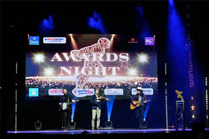 Musikalisch wurde der Abend von der Band Zero Point Five untermalt