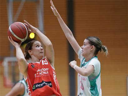 Myrielle Platte-Behnke und die Musel Pikes meldeten sich vier Tage nach der Pokalniederlage gegen Steinsel zurück