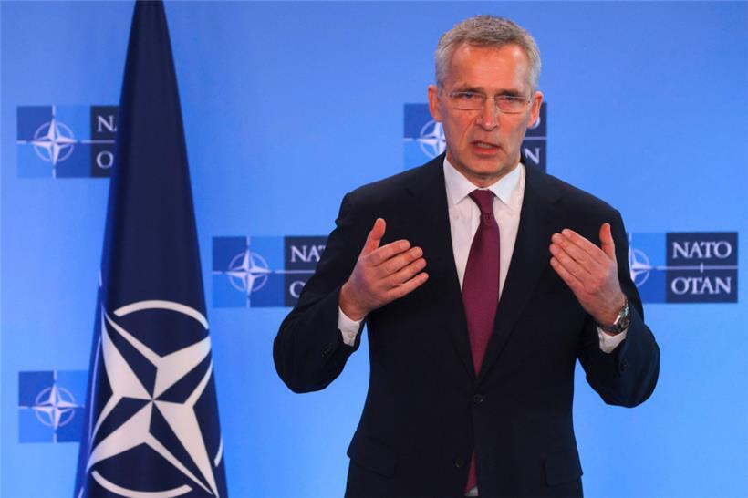 NATO-Generalsekretär Jens Stoltenberg will eine Eskalation des Krieges über die Ukraine hinaus verhindern
