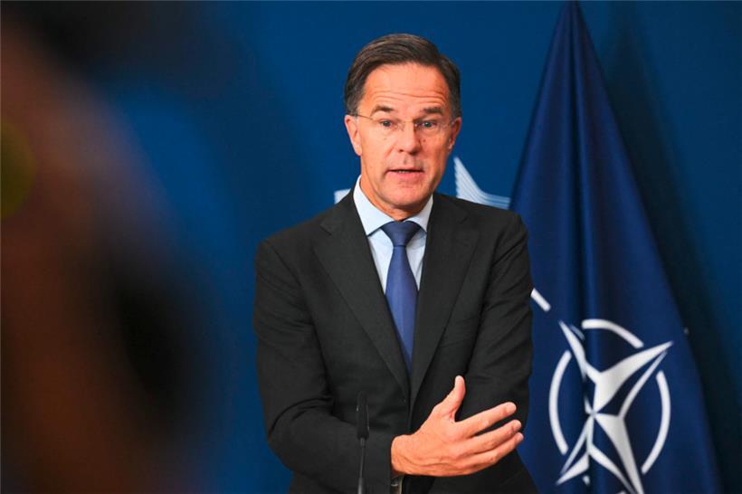 NATO-Generalsekretär Mark Rutte drängt immer wieder auf eine weitere Unterstützung der Ukraine in ihrem Abwehrkampf gegen die russischen Invasoren
