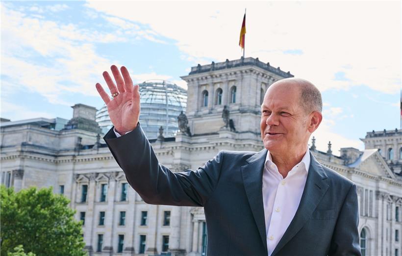 „Na, es ist doch gut, wenn wir die Zweifler überzeugen können“: Olaf Scholz, Finanzminister und SPD-Kanzlerkandidat
