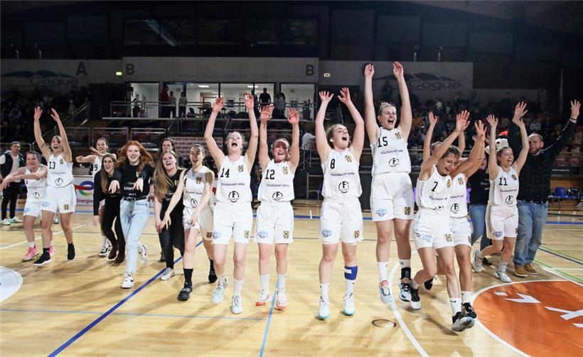 Nach 2007 geht die Coupe FLBB zum zweiten Mal an die Damen des Black Star Mersch
