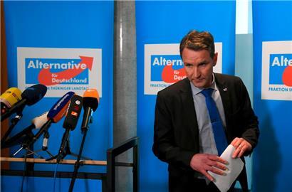 Nach Überzeugung der Staatsanwaltschaft wusste Höcke, dass es sich bei der Parole „Alles für Deutschland“ um eine verbotene SA-Losung handelt
