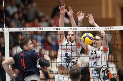 Nach dem Aus im Challenge Cup ist Lorentzweiler um Adri Arapi (Nummer 2) und François Sonnet (23) nun im Pokal gegen Amber/Lënster favorisiert
