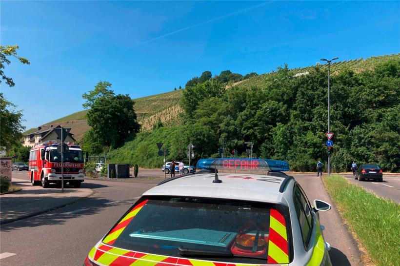 Nach dem Fund einer Weltkriegsbombe in Trier-Olewig laufen Absperrungs- und Evakuierungsmaßnahmen
