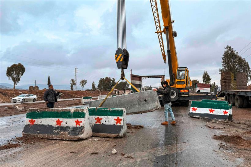 Nach dem Sturz Assads versuchen die neuen Machthaber das Land wieder aufzubauen
