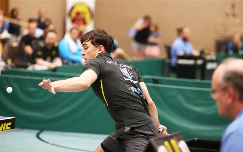 Nach dem Tischtennis-Meistertitel liegt der Fokus von Maël Van Dessel jetzt auf dem Abitur
