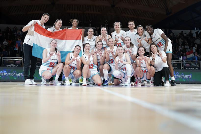 Nach dem ersten Zeitfenster freuten sich die Luxemburgerinnen über zwei Siege aus drei Spielen 
