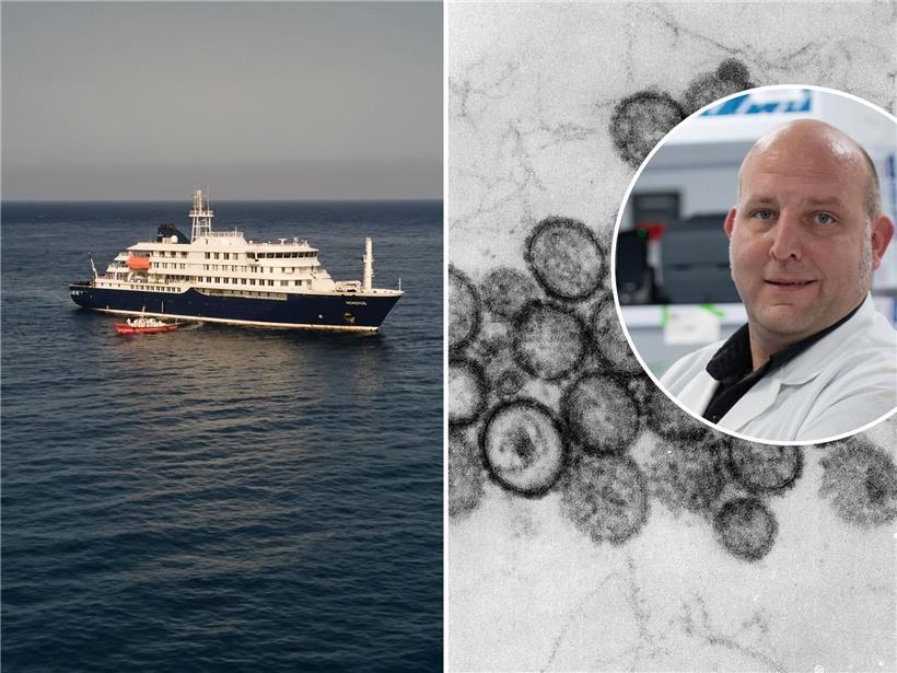 Schiff Hondius auf Meer, Biophysiker Skupin erklärt geringeres Infektionsrisiko von Hanta-Erreger im Vergleich zu Covid